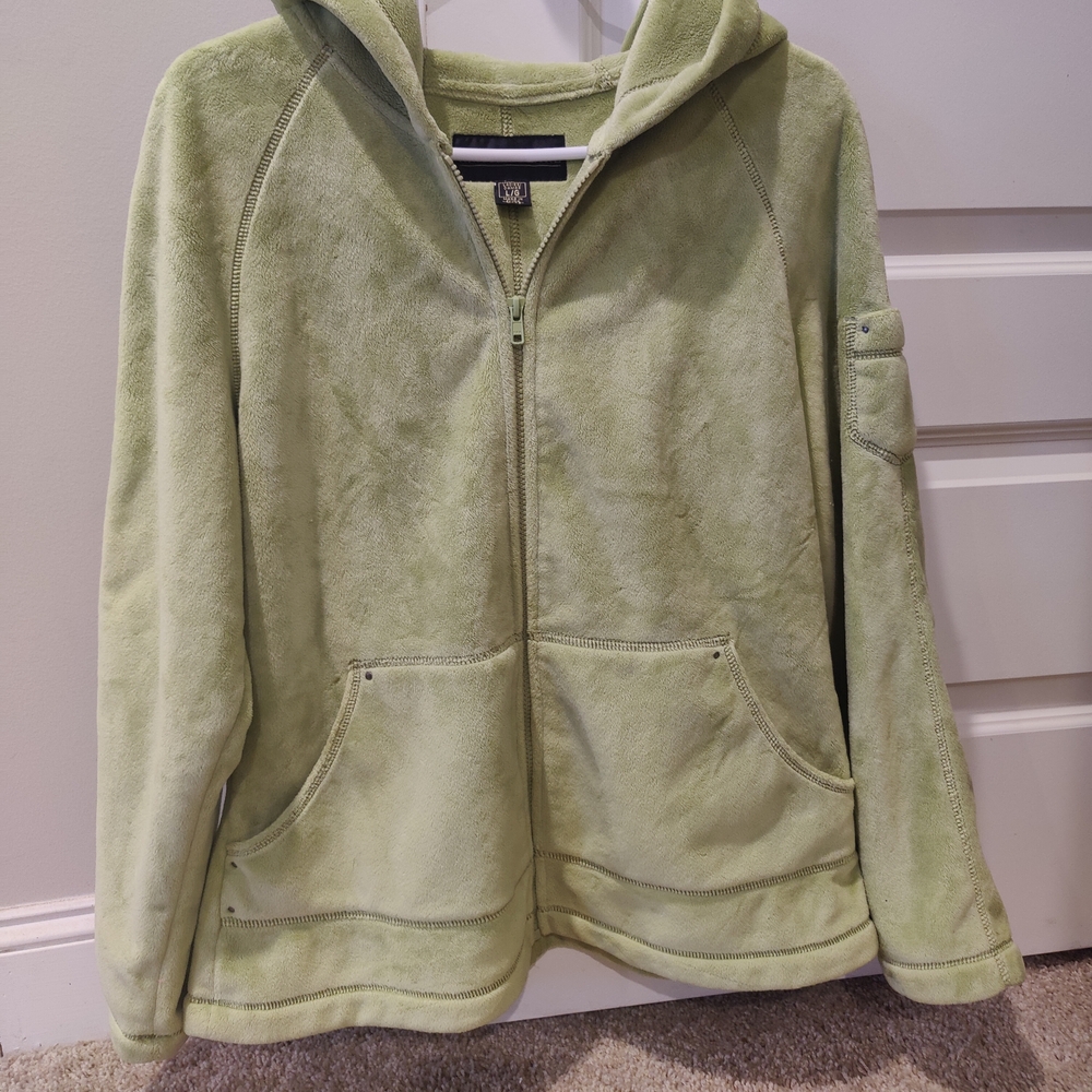 Kristen Blake Light Green Fleece Kids Jacket